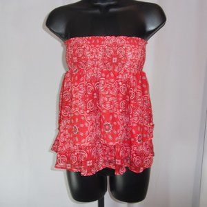 Rue 21 Summer Beach Wear Top Skirt Cover-up   Size Sm